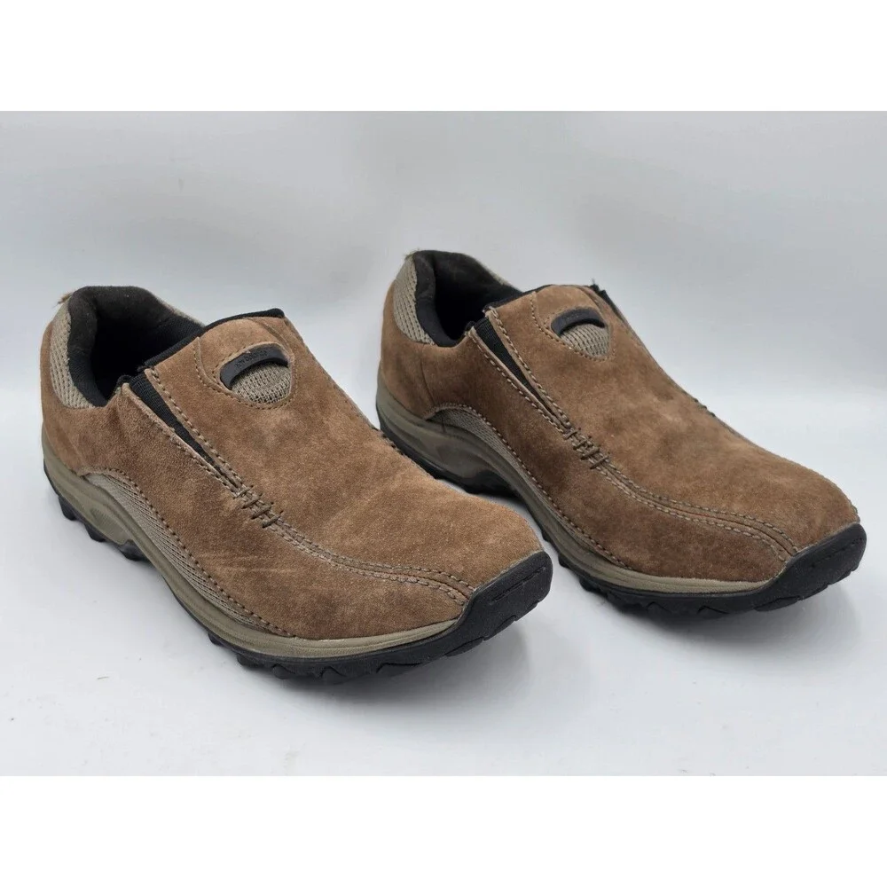 New Balance 755 Mens Size 8.5 D Brown Suede Casual Slip On Shoes MW755BN